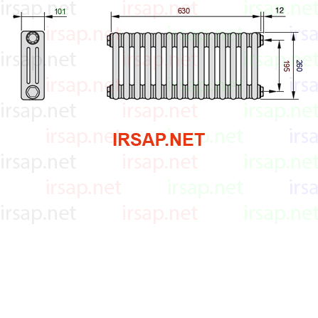Радиатор IRSAP Tesi 30260/14 T02 CL 01